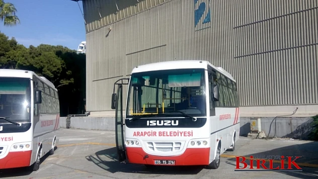 İzmir Büyükşehir Belediyesi'nden Arapgir'e Otobüs Hibe Edildi