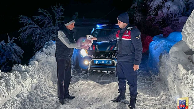 Jandarma ve Büyükşehir'den Gece Boyu Can Kurtaran Müdahale