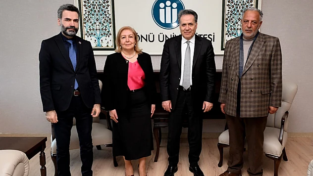 KADİM Aşiretler Federasyonu Malatya İl Başkanlığından İnönü Üniversitesi Rektörü Akpolat'a Ziyaret