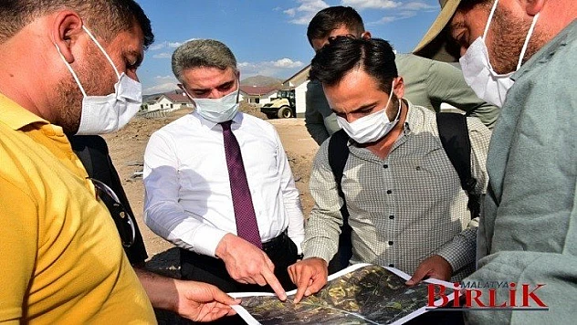 Kale İlçesi Salkımlı Mahallesinde Köy Konutları İncelendi