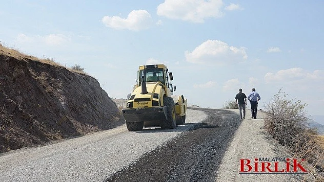 Kamıştaş Mahallesinde 10 Km Yol Asfaltlandı