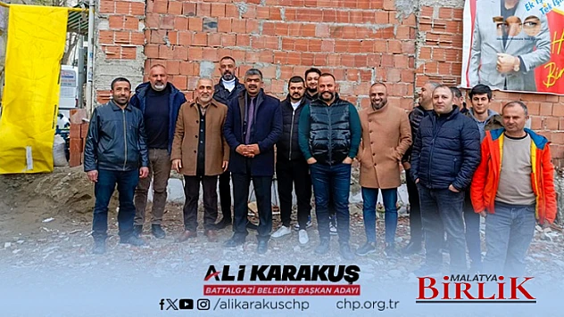 Karakuş: 'Malatya'mızın Sahipsiz Kalmaması İçin Aday Olduk'