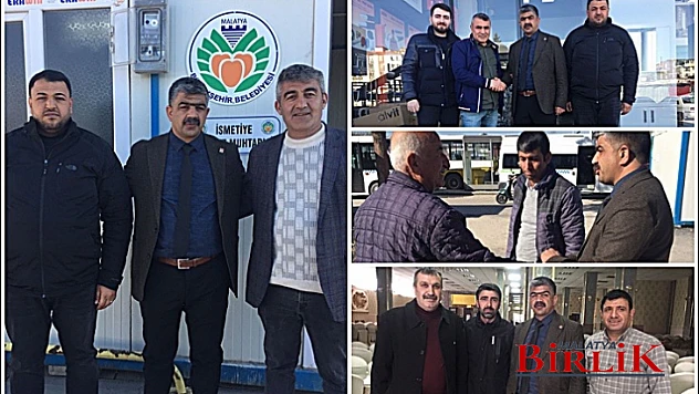 Karakuş Muhtarlar ve İş İnsanlarını ziyaret etti