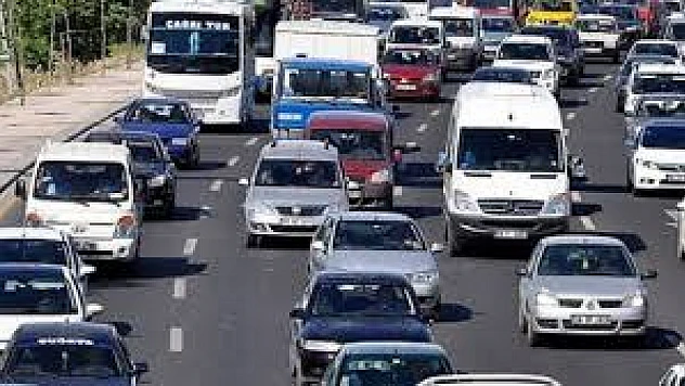 Kasımda 183 Bin Taşıt Trafiğe Katıldı