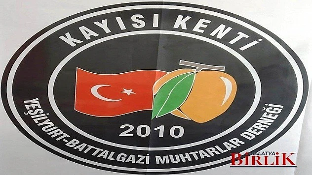 Kayısı Kenti Muhtarlar Derneği'nden 19 Ekim Muhtarlar Günü Mesajı