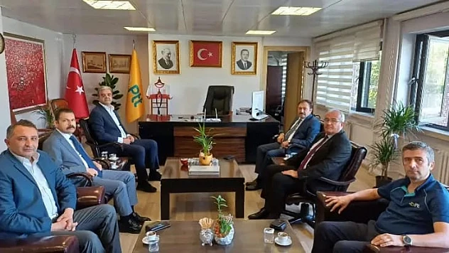 Kazancıoğlu'ndan Özdemir'e Ziyaret