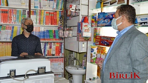 Keskin'den Vatandaşlara Çağrı 'Sağlığınız İçin Okul Alışverişinizi Esnaftan Yapın