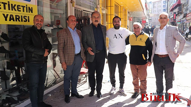 Keskin, Malatya'da ticaret ayağa kaldırılmadan hiçbir siyasetçiye rahat yüzü yoktur
