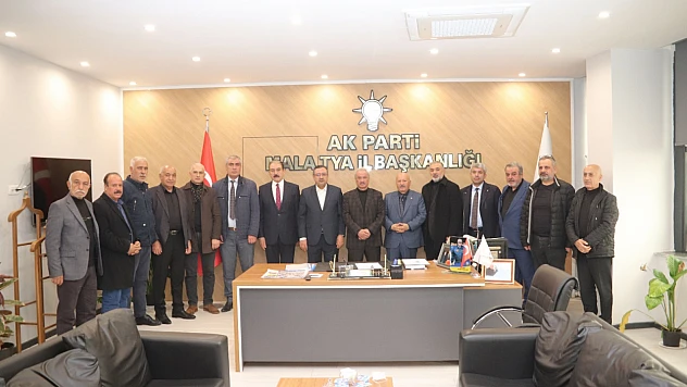 Keskin ve Oda Başkanlarından AK Parti İl Başkanı Ali Bakan'a Ziyaret