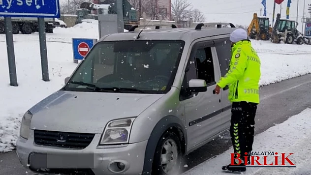 Kış Lastiği Denetimi Devam Ediyor