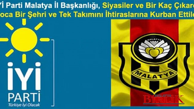 Koca Bir Takımı ve Şehri İhtiraslarına Kurban Ettiler