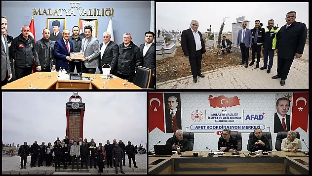 Kocaeli Büyükşehir Belediyesi Ekipleri Deprem Bölgelerinde İncelemelerde Bulundu