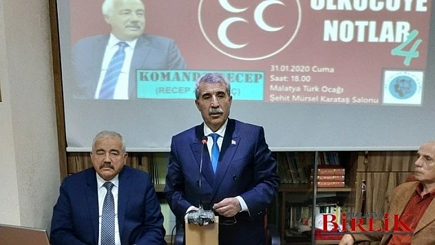 Komando Recep Malatya Türk Ocağında