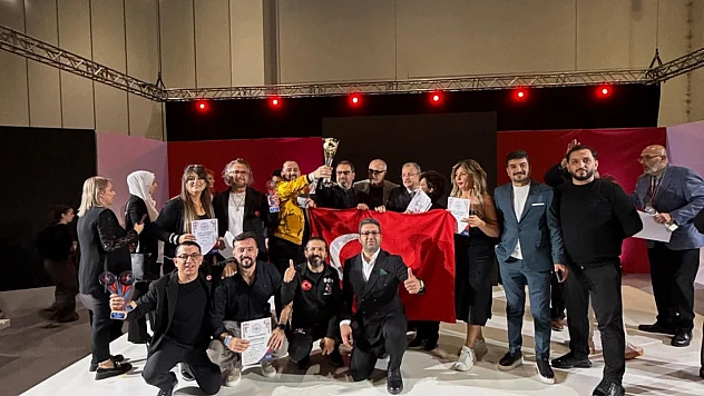 Kuaförler Milli Takımı İngiltere'de Dünya Kupasında 3'üncü Oldu