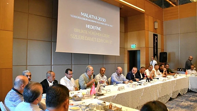 Malatya 2030 Çalıştayı'nın Tanıtım Toplantısı Gerçekleştirildi