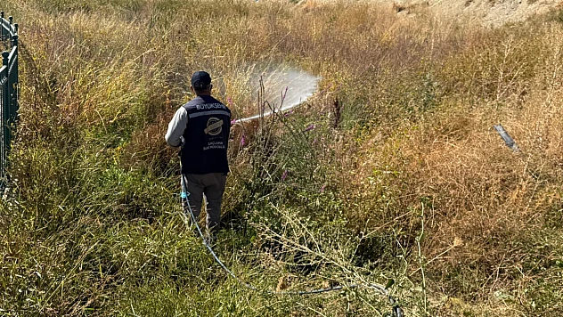 Malatya Büyükşehir Belediyesi'nden 12 Ay Kesintisiz Vektör Mücadelesi