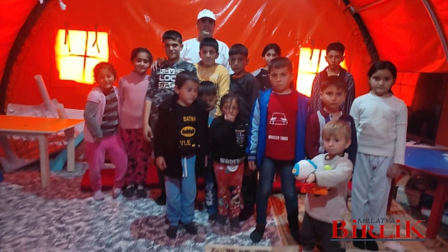 Malatya Çadır Kente İlk KARATE Antrenmanı Başladı