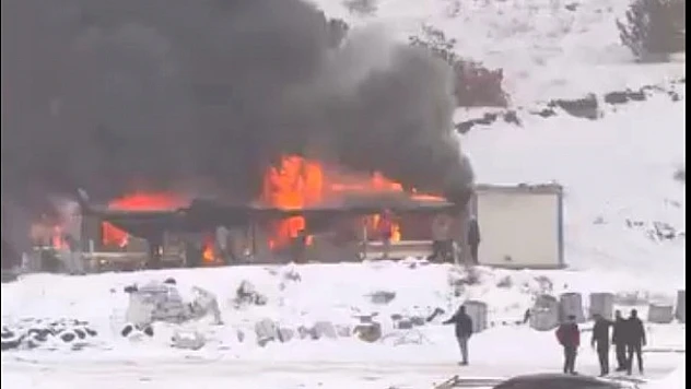Malatya'da Bir Gün Arayla İkinci Konteyner Yangını