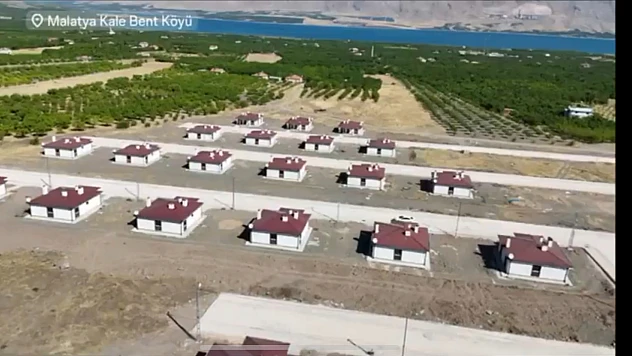 Malatya'da Depremzedelere Umut Olan 28 Kırsal Konut Teslim Edildi