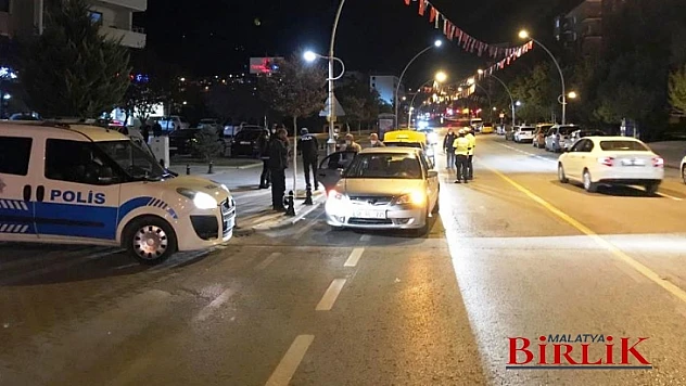 Malatya'da Huzur Operasyonu Yapıldı