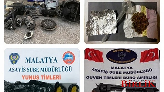 Malatya'da Huzur Operasyonu