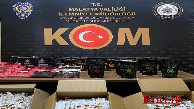 Malatya'da Kaçakçıların Yolu Kapandı