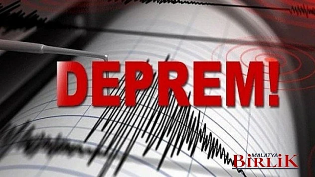 Malatya'da Korkutan Deprem