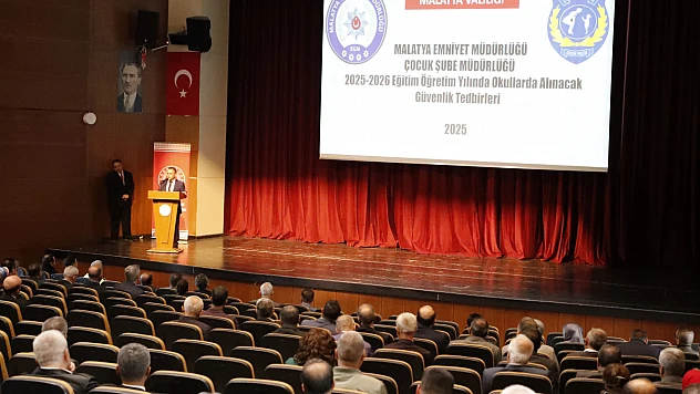 Malatya'da Okul Güvenliği Toplantısı Düzenlendi