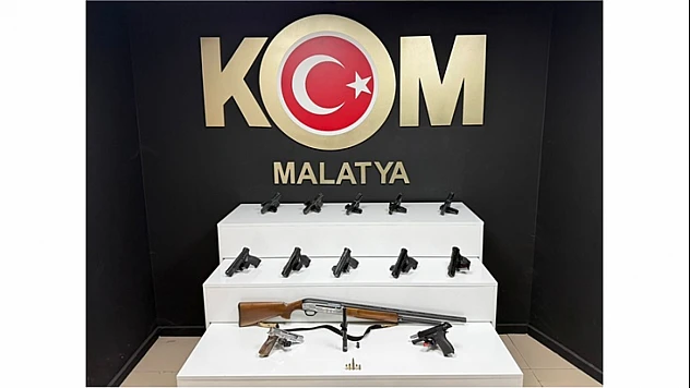 Malatya'da Ruhsatsız Silah Deposu Ortaya Çıkarıldı