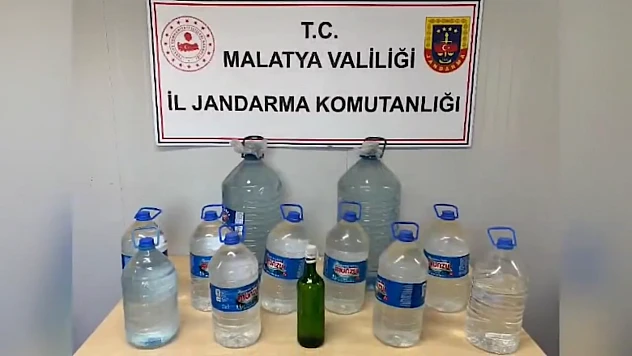 Malatya'da Şarap Dolu Depo: 6 Bin Litre Kaçak İçki Yakalandı