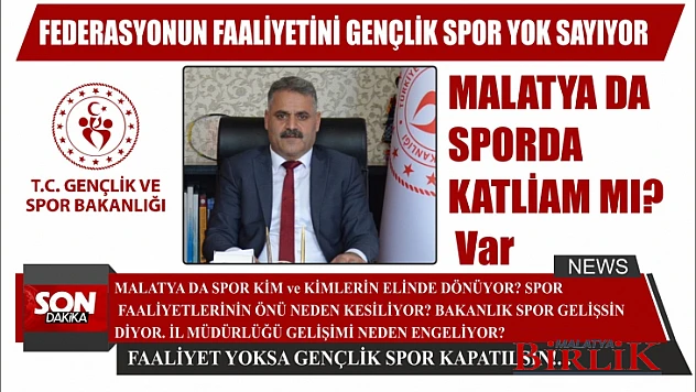 Malatya'da Spor da Katliam mı Var?