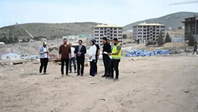 Malatya'da TOKİ'nin 865 Konut ve 15 Dükkânın Yapım Süreci Devam Ediyor
