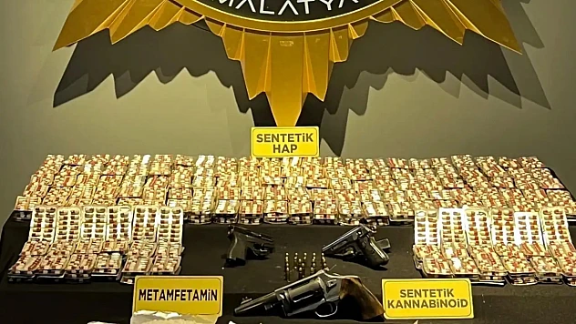 Malatya'da 'torbacı' operasyonu: 3 gözaltı