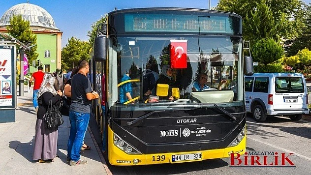 Malatya'da YKS'ye Girecek Öğrencilere Ulaşım Ücretsiz