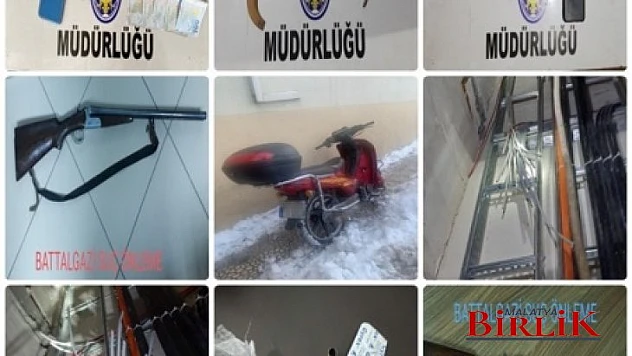 Malatya'dan Asayiş Haberleri