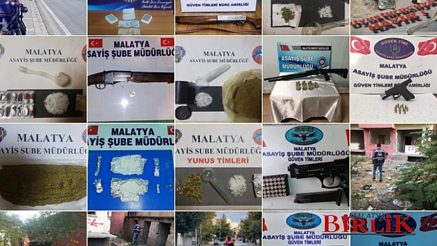 Malatya'dan Asayiş Haberleri