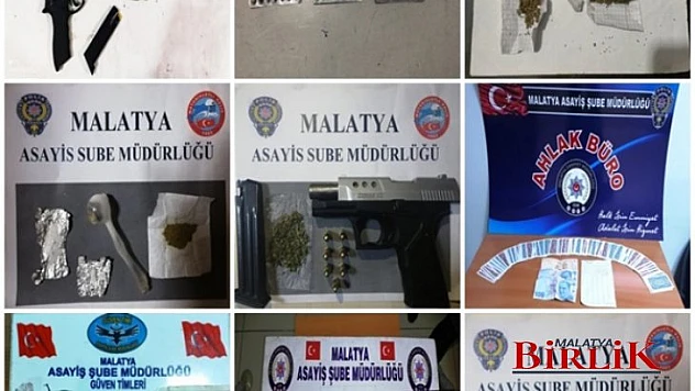Malatya'dan Asayiş Haberleri