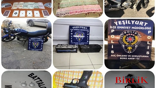 Malatya'dan Asayiş Haberleri