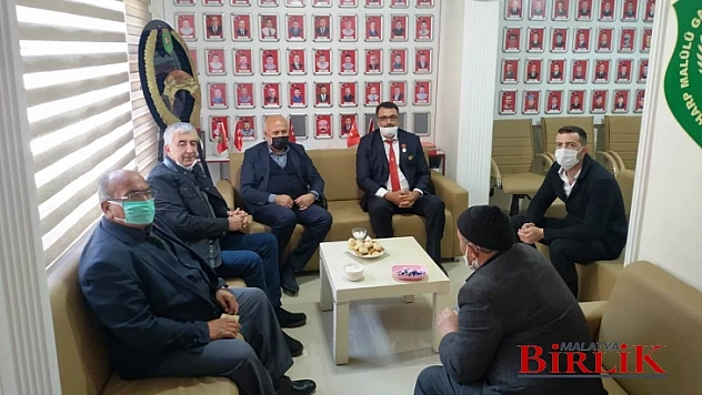 Malatya Eğitim Vakfı'ndan Şehit ve Gazi Derneğine Ziyaret