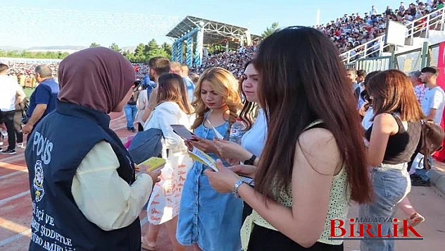 Malatya Emniyeti Üniversite Öğrencilerine KADES'i Tanıttı