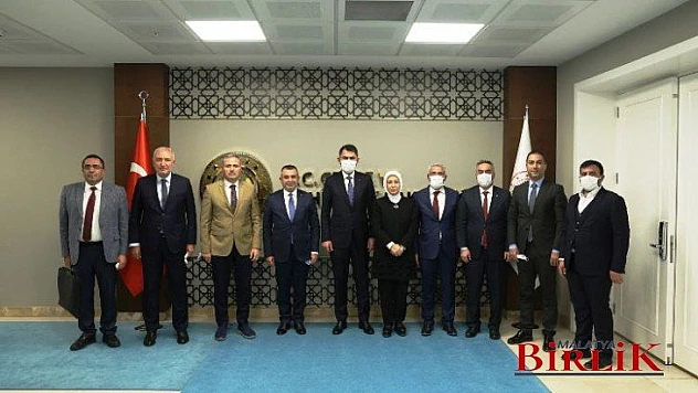 Malatya Heyetinden Bakanlıklara Ziyaret