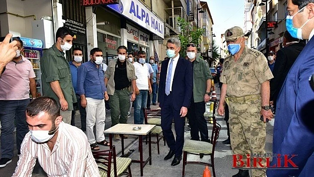 Malatya İl Merkezinde Korona Virüs Denetimi Gerçekleştirildi