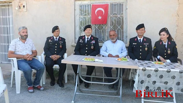 Malatya Jandarmasından Babalar Günü