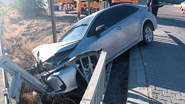 Malatya-Kayseri Karayolu'nda Tek Taraflı Kaza