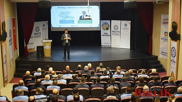 Malatya Kent Konseyi'nden Zabıtalar İçin Zabıta Akademisi Programı