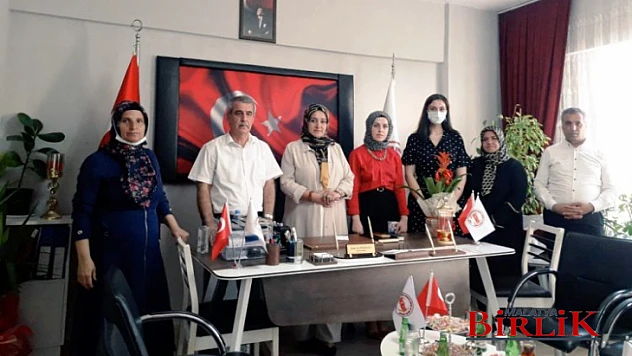 Malatya Kızılay Başkanı Soylu'dan Başkan Alpaslan'a Ziyaret