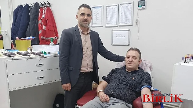 Malatya Kızılay'ı Tarafından Kan Bağışı Kampanyası