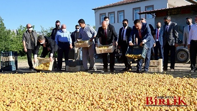 Malatya KKTC Cumhurbaşkanı Ersin Tatar'ı Ağırladı