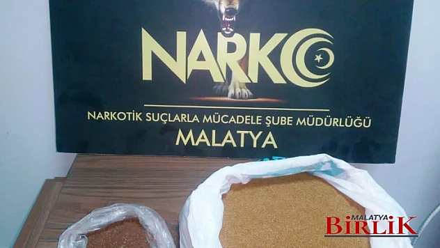 Malatyada Narkotik Çalışması
