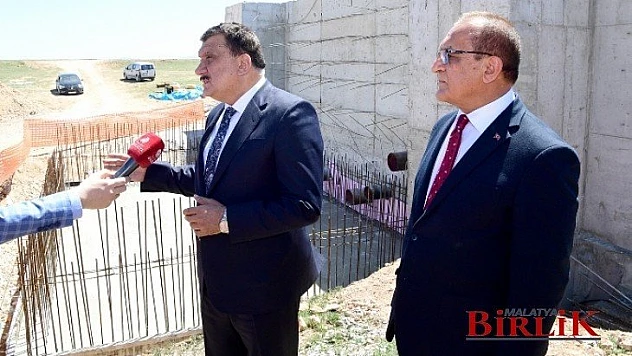 Malatya'nın 100 Yıllık Geleceğine Dönük 1000 Tonluk Su Deposu